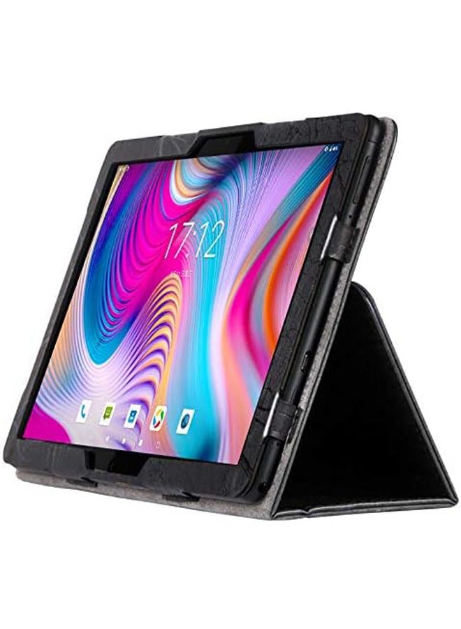 Case Compatible with TCL 10 Tab Max 4G 10.36, Flat Holster Hand Bracket PU Protective Holster - Image 3